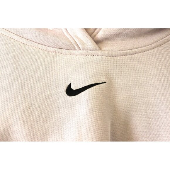 NIKE Oversized Swoosh Fleece Hoodie in Lilac - Size 1X/XL - Picture 7 of 13